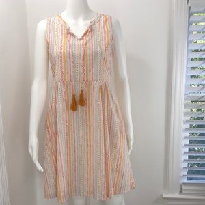 NWT Mata Traders XS Multi colored fair trade dress